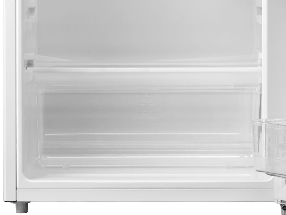 Lodówka GÖTZE & JENSEN RF180 Biała pojemność metalowa półka komora niskich temperatur