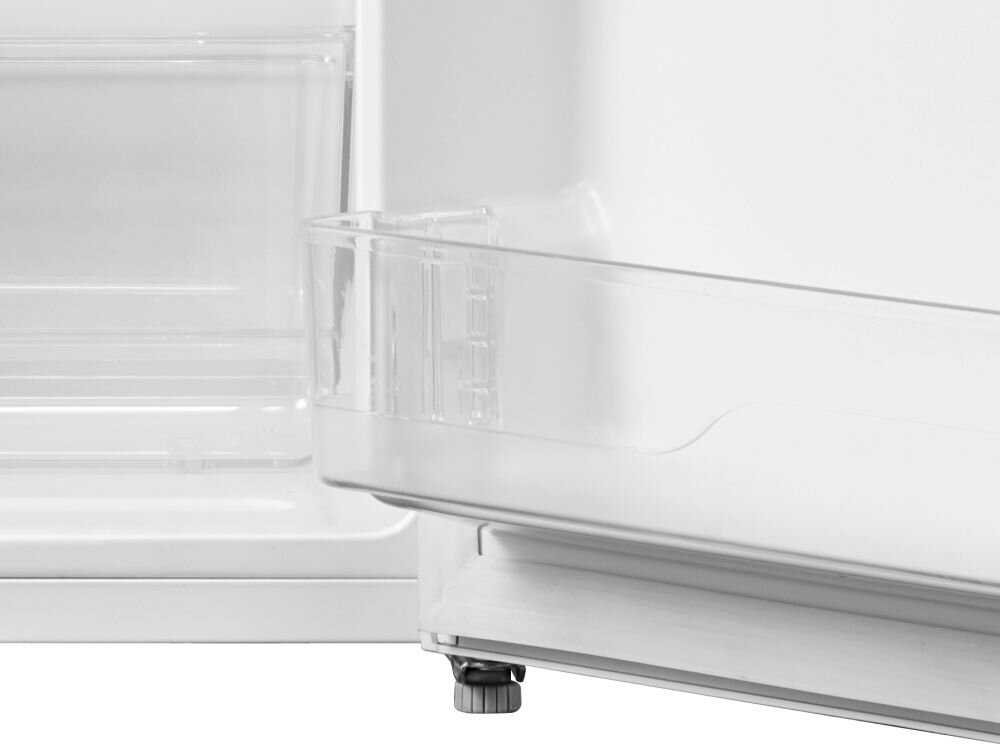 Lodówka GÖTZE & JENSEN RF180 Biała zmiana kierunku otwierania drzwi nóżki