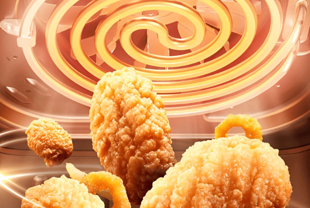 Frytkownica XIAOMI 55031 EU 5.5L Wi-Fi Biały moc 1600 w zakres temperatur