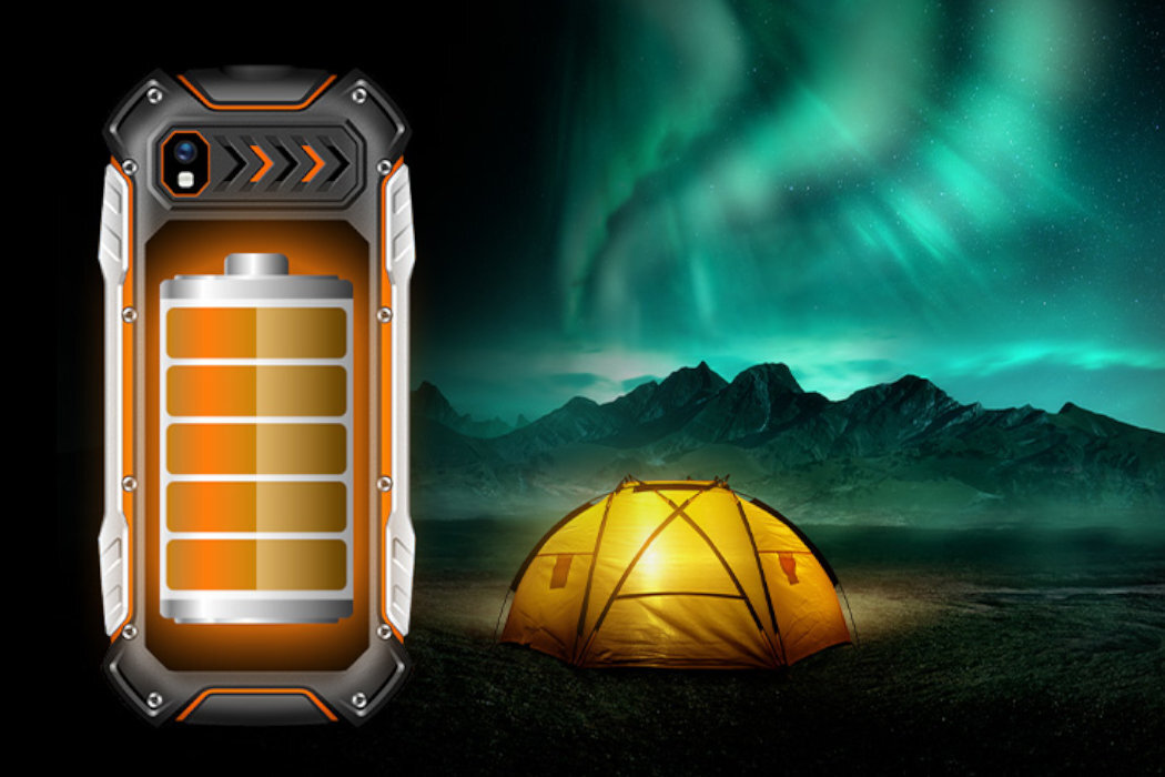 Telefon MYPHONE Hammer Boost LTE Czarny wytrzymałość pamięć funkcje prostota wodoodporność led aparat