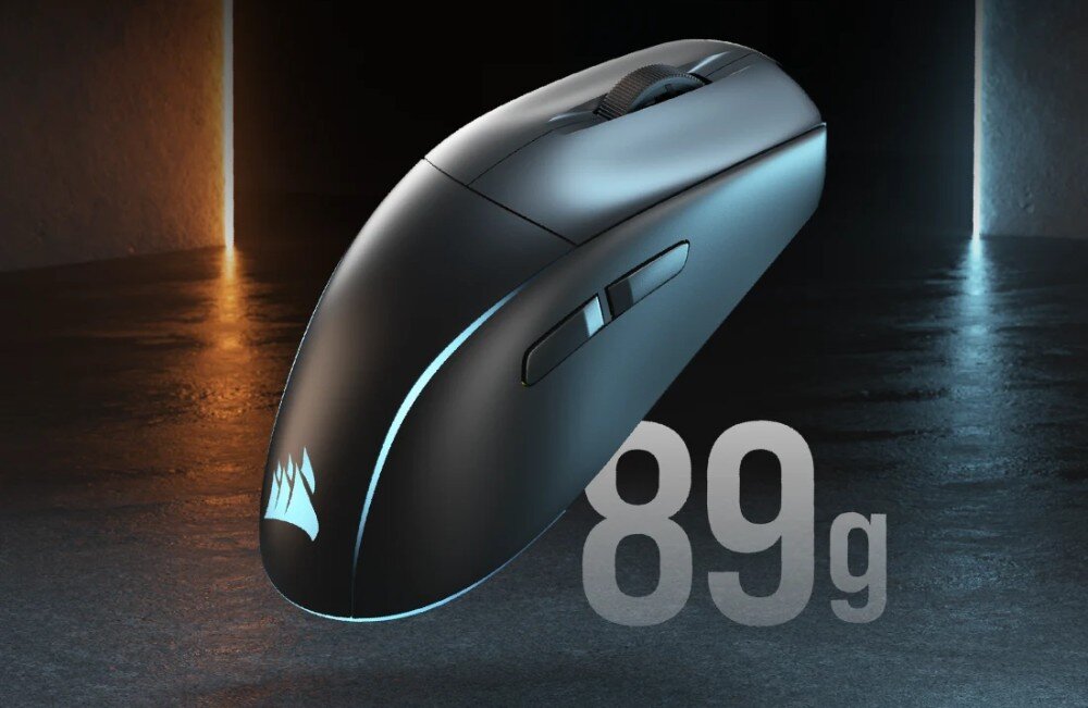 Mysz CORSAIR M75 Wireless RGB kształt wygoda profil przeznaczenie