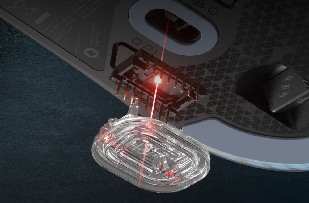 Mysz CORSAIR M75 Wireless RGB sensor czułość rozdzielczość śledzenie przyśpieszenie