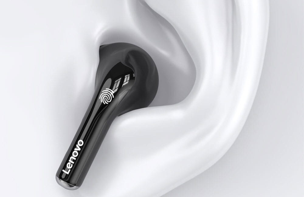 Słuchawki douszne LENOVO LP12 komfort wygoda parowanie 
