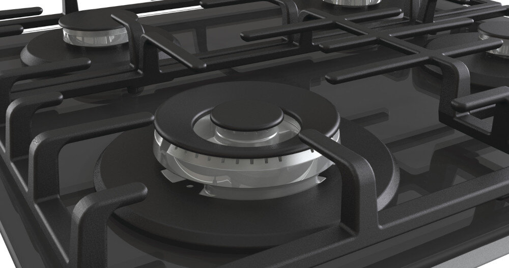 PŁYTA HISENSE GG663BT wyłącznik gazu zdmuchnięcie