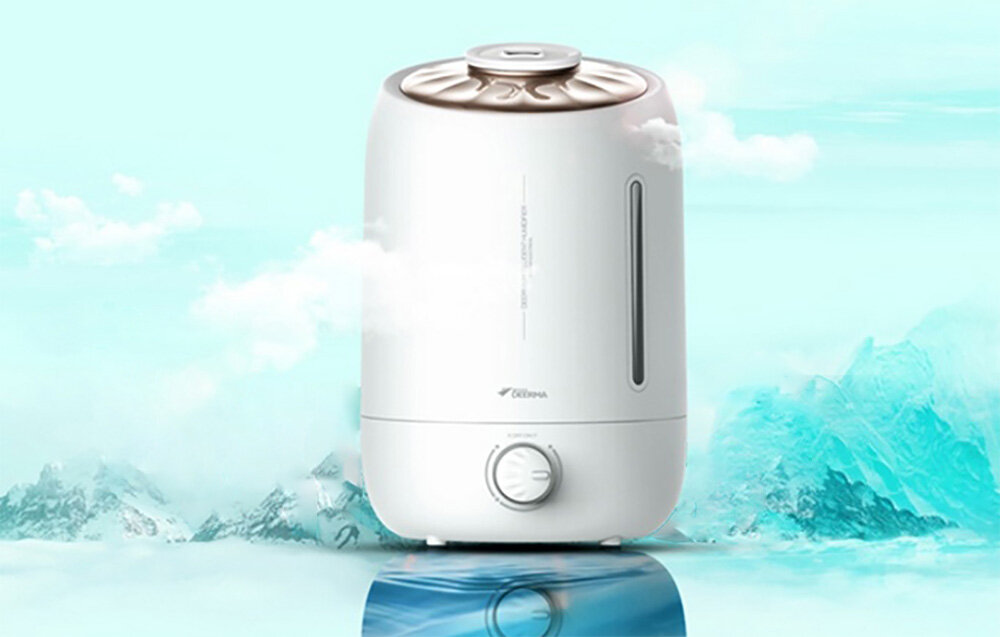 Nawilzacz ultradzwiekowy DEERMA F500 latwy praktyczny nawilzanie