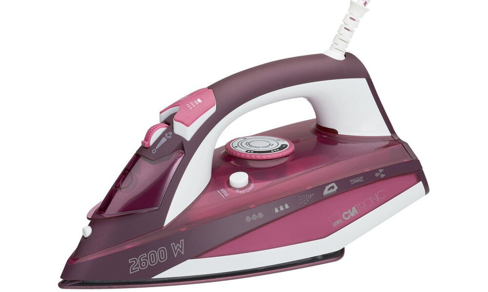 Żelazko CLATRONIC DB 3705 wyglad front moc autowylaczenie