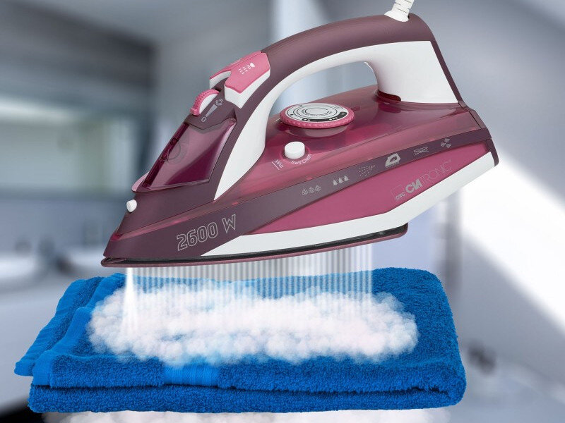 Żelazko CLATRONIC DB 3705 blokada kapania filtr antywaienny