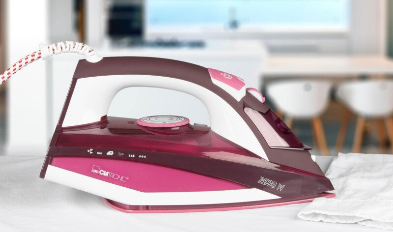 Żelazko CLATRONIC DB 3705 konstrukcja przewod zbiornik na wode