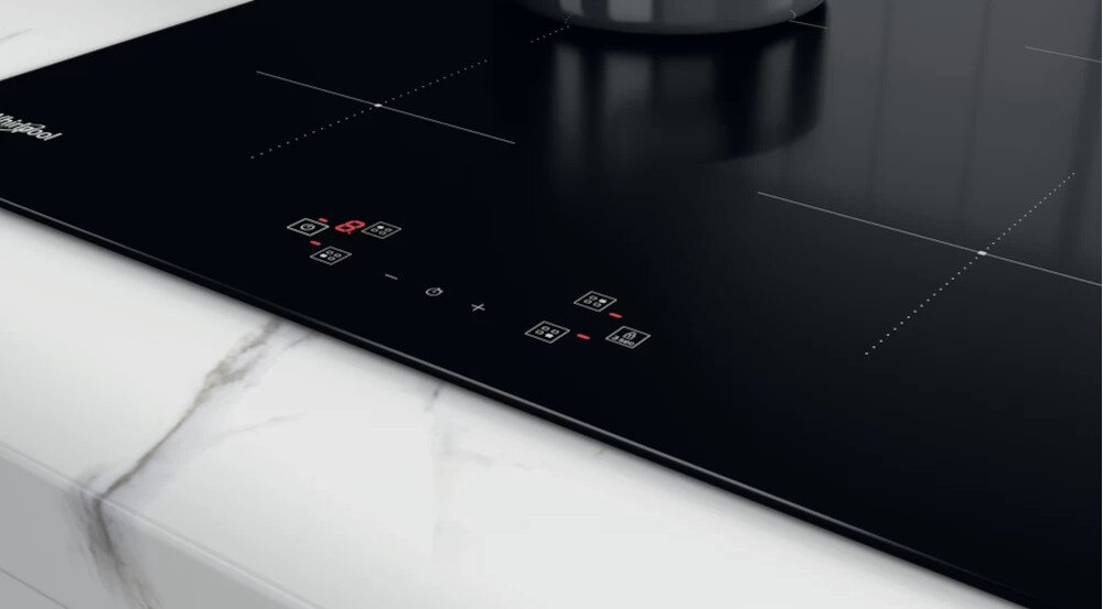 Płyta indukcyjna WHIRLPOOL WB B8360 NE blokada bezpieczeństwo