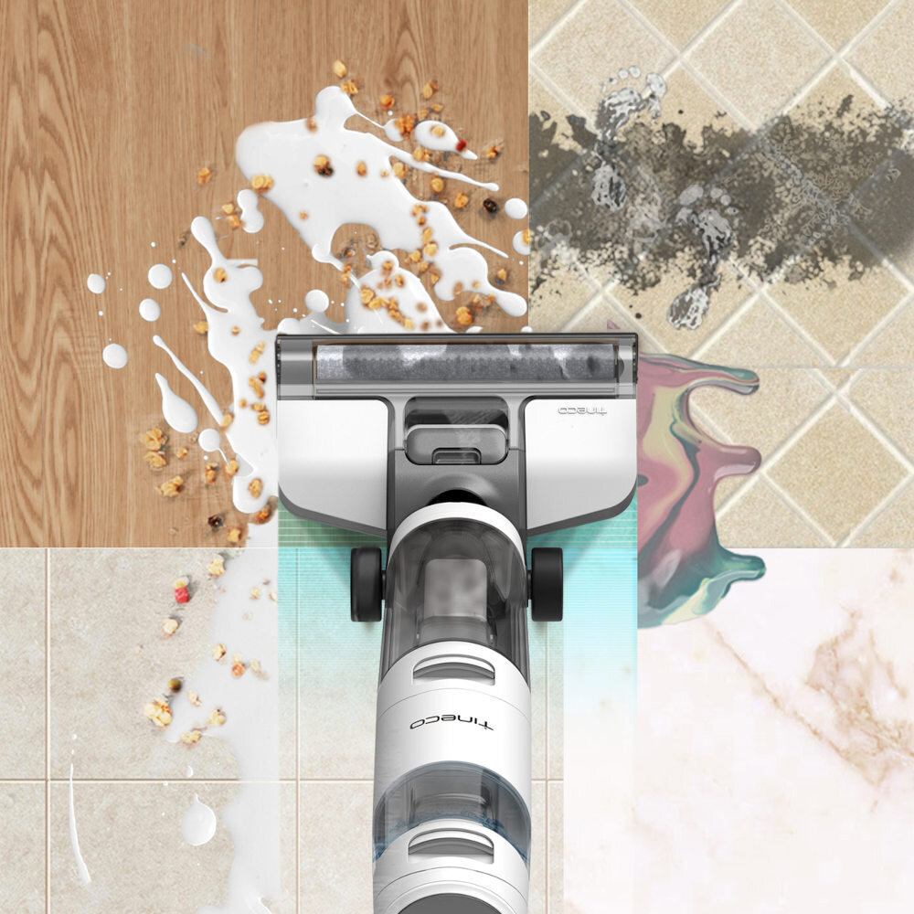 Odkurzacz TINECO IFloor Breeze rodzaje podłóg powierzchnia czyszczenie