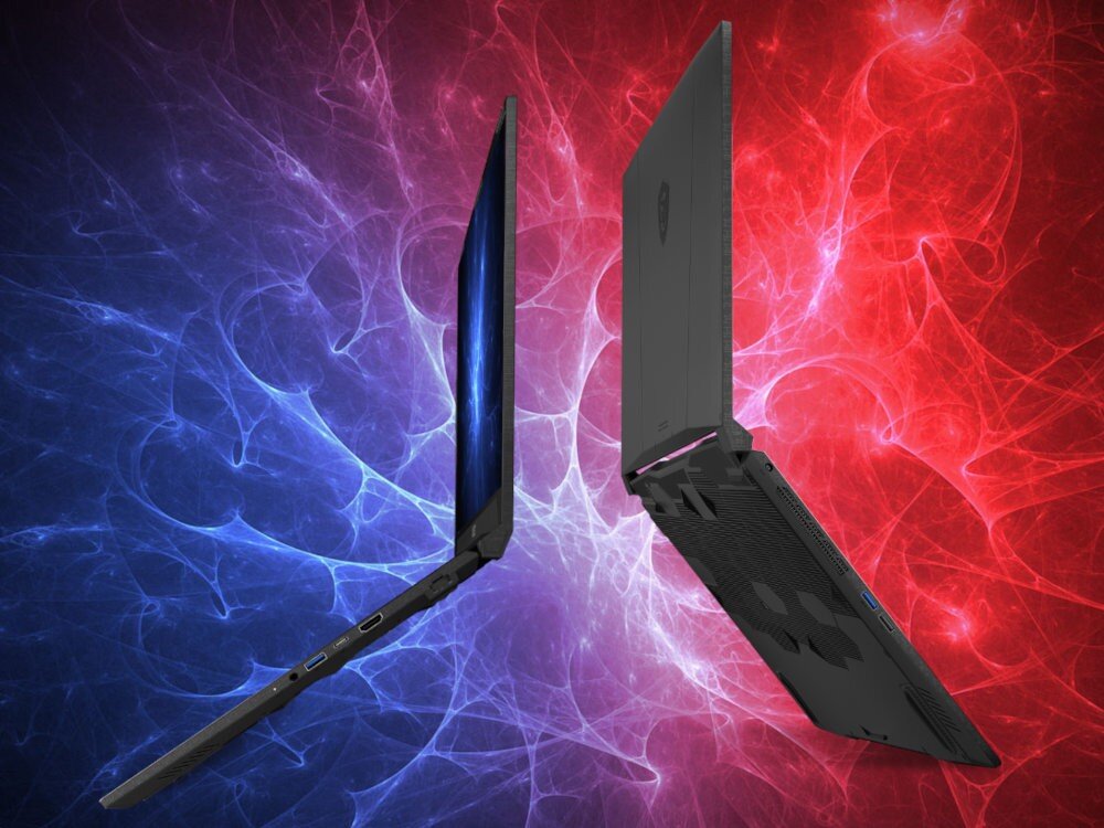 Laptop MSI Katana 17 B13VFK-1053PL 17.3 IPS 144Hz i7-13620H 16GB RAM 1TB SSD GeForce RTX4060 Windows 11 Home porty złącza podłączenie