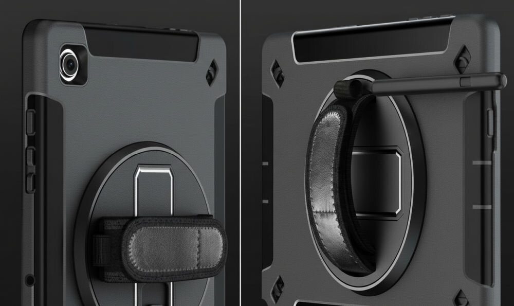 Etui na iPad 4SMARTS Rugged Case Grip - etui na ciemnym tle z ipadem