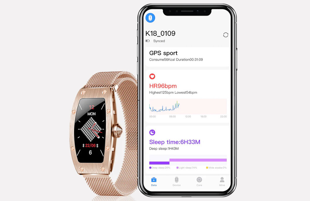 Smartwatch KUMI KU-K18