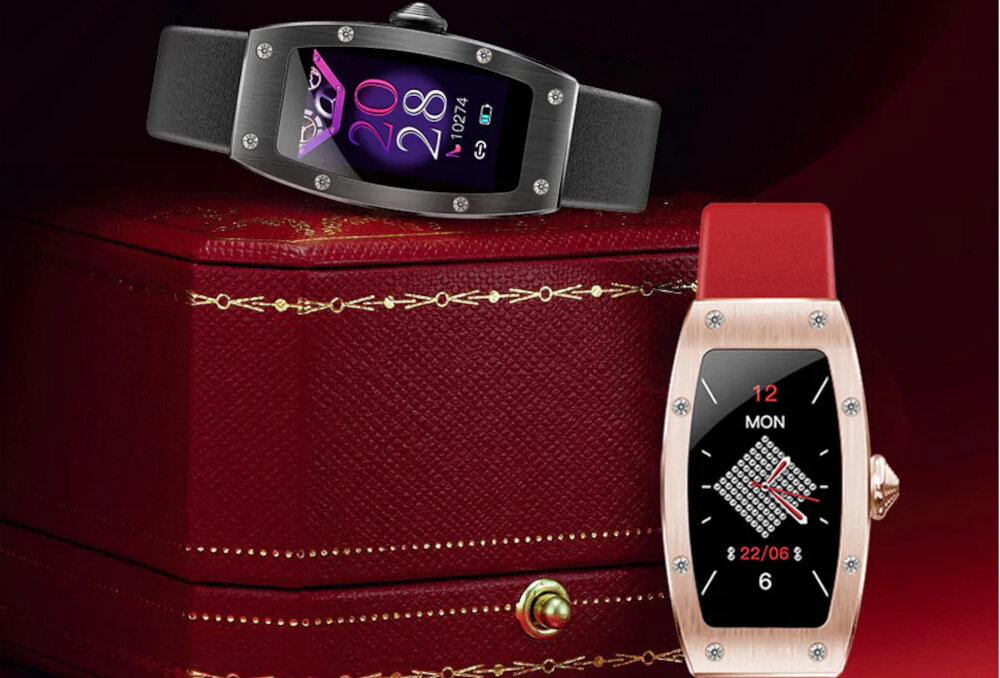 Smartwatch KUMI KU-K18 złącze czas pracy czas działania ładowanie