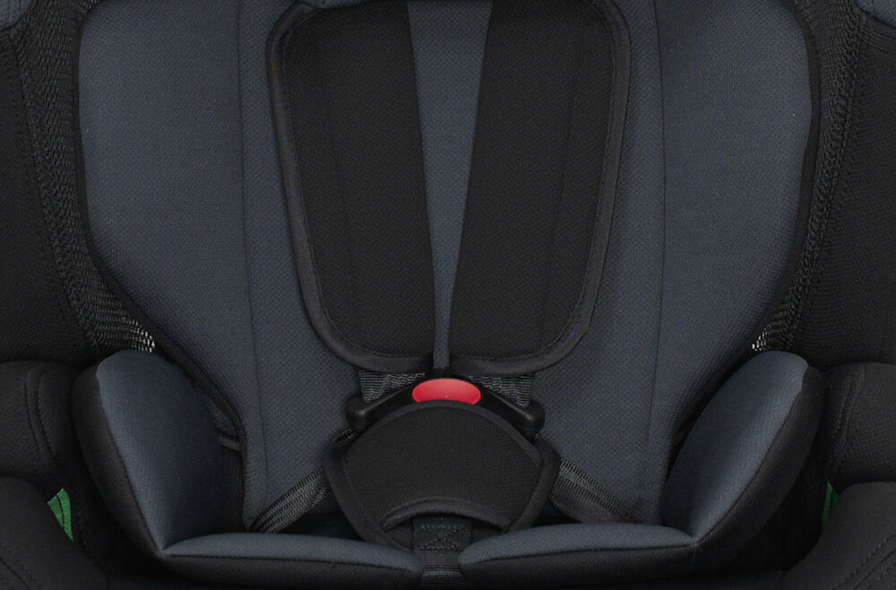 Fotelik samochodowy KINDERKRAFT Comfort Up I-Size 9-36 kg Czarny 5-punktowe miekkie ochraniacze boczne zabezpieczenia