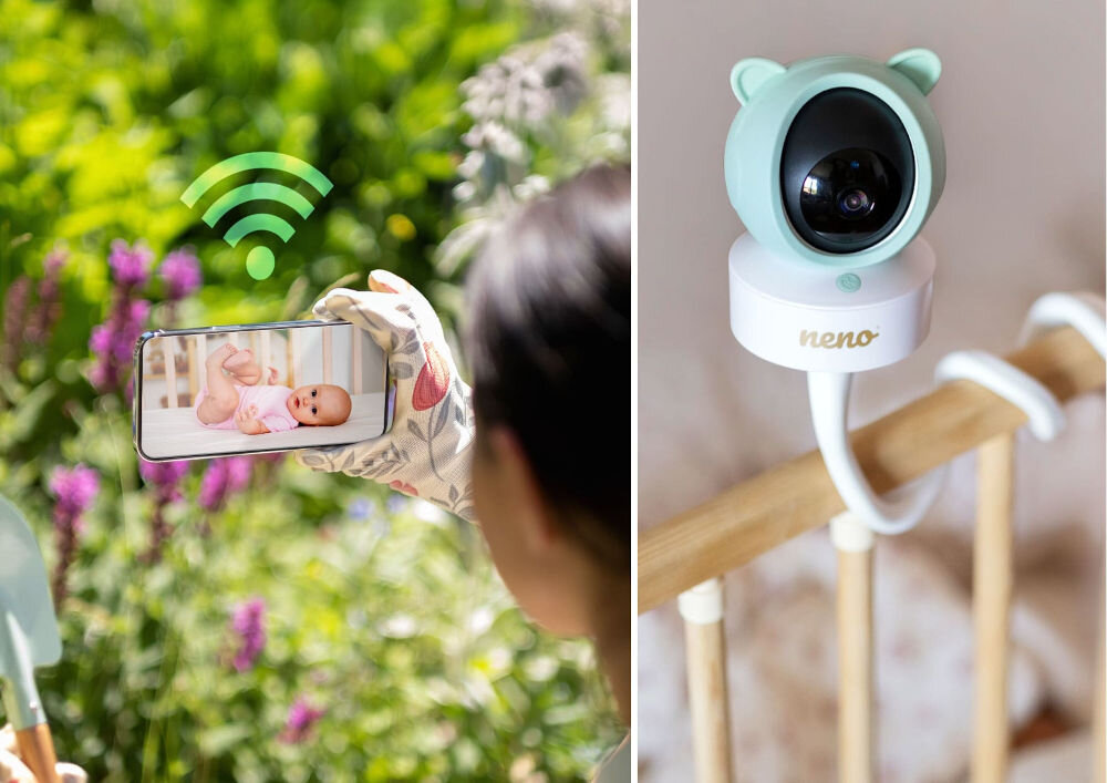 Niania elektroniczna NENO Ivo zasięg