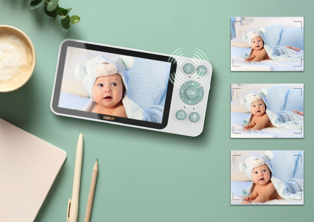 Niania elektroniczna NENO Ivo zoom w kamerze Neno Ivo