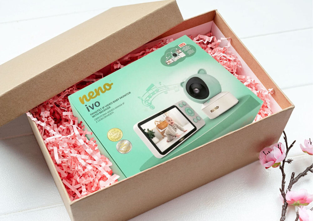 Niania elektroniczna NENO Ivo prezent na baby Shower