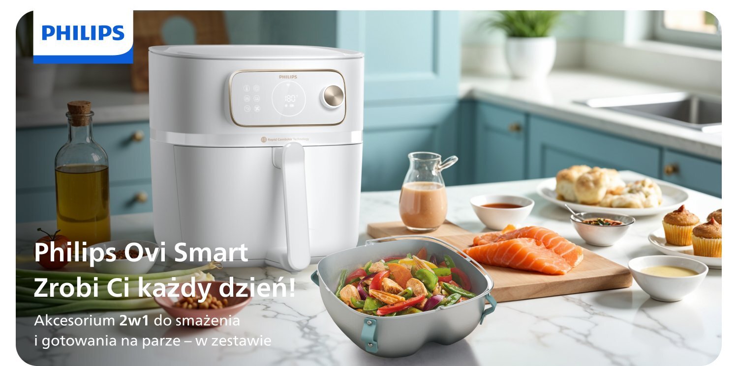 Philips airfryer frytownica beztłuszczowa dostępna w sklepach Media Expert