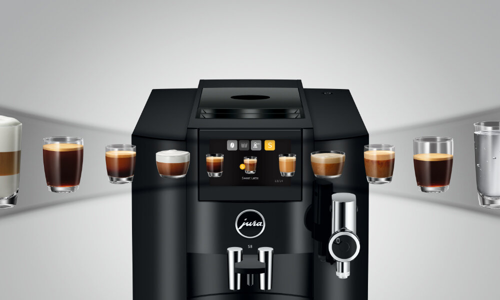 Ekspres JURA S8 Piano Czarny (EB) Proces ekstrakcji pulsacyjnej P.E.P. napój kawa możliwości smak aromat rola opatentowana technologia