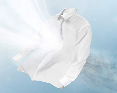 Funkcja Air Refresh odświeża koszule, usuwając nieprzyjemne zapachy i przywracając świeżość, bez potrzeby prania.