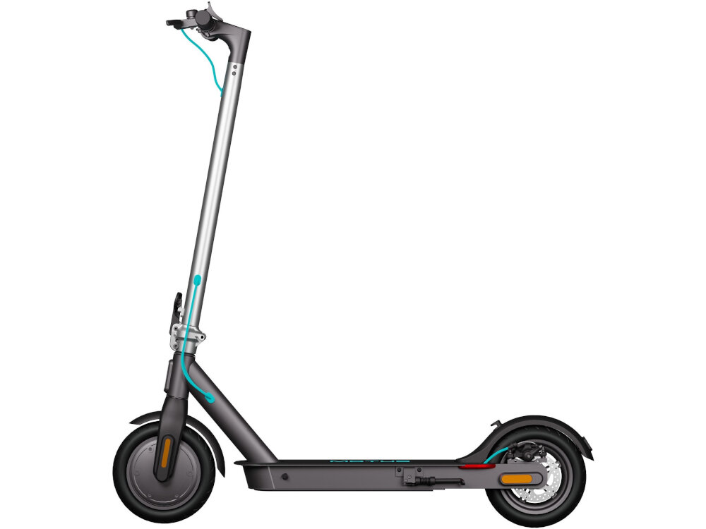 Hulajnoga elektryczna MOTUS Scooty 8.5 Lite Szary przyjazna dla srodowiska system KERS odzyskiwanie energii kinetycznej podczas hamowania bateria starcza na dluzej wiekszy zasieg