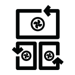 Ikonka trzech obiegów chłodzenia