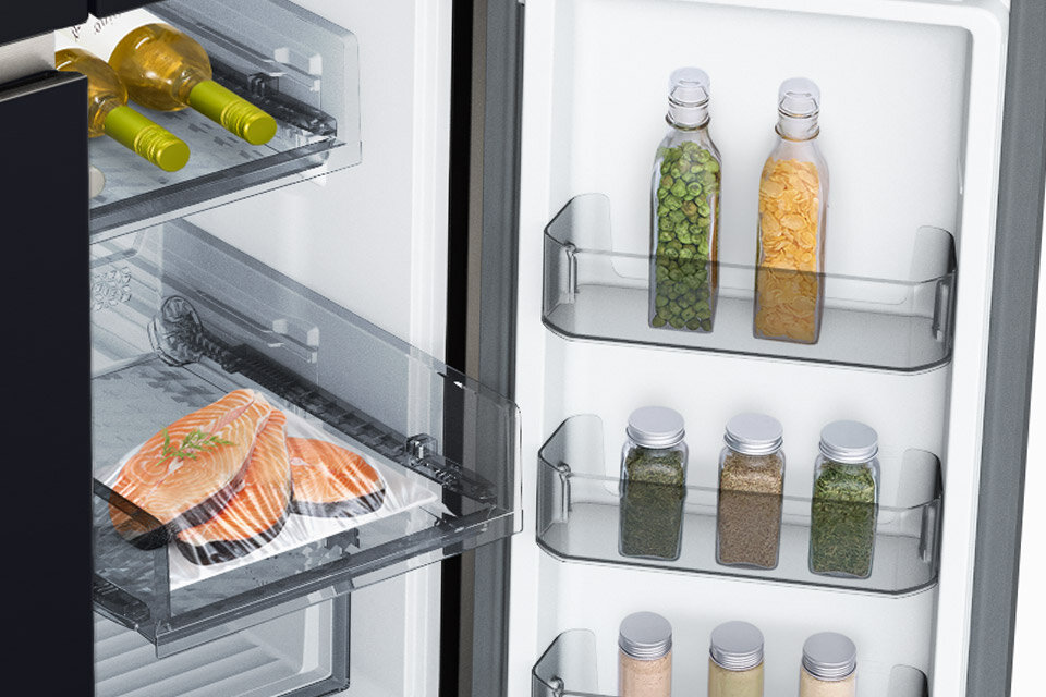 Strefa Cool Select+ umożliwia przekształcenie prawej dolnej komory w zamrażalnik