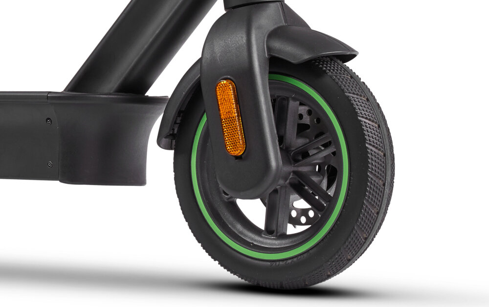 Hulajnoga elektryczna ACER Series 3 Advance 25 km 350 W 8.5 Czarny 8,5-calowe bezdetkowe opony z wysokiej jakosci tworzywa sztucznego odporne na przebicia i uszkodzenia