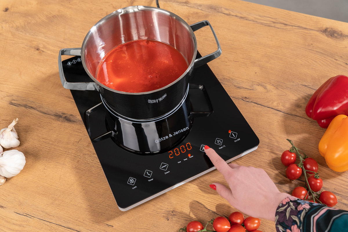 Kuchenka nastawna GOTZE & JENSEN IP100 moc regulacja