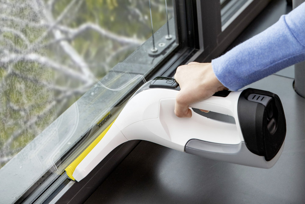 Myjka do okien KARCHER BATERYJNA WV 4-4 Plus 1.633-540.0 bez smug bez zacieków czystość