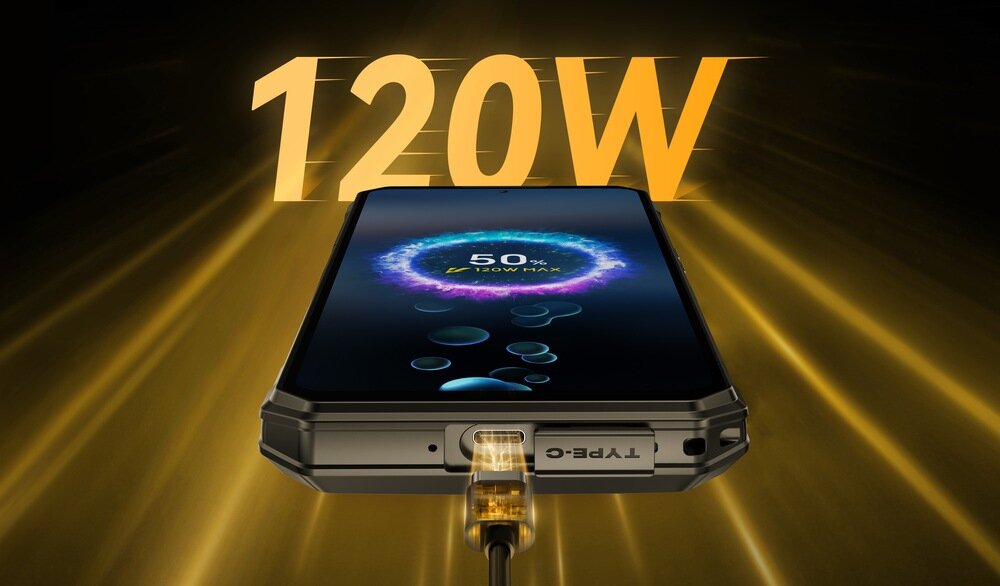 Smartfon OUKITEL WP30 Pro  ładowanie 