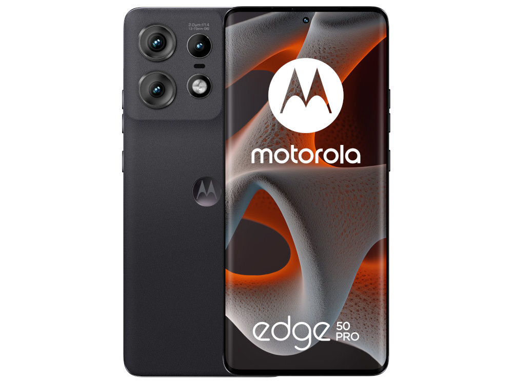 Smartfon MOTOROLA Edge 50 Pro wytrzymałego szkłaochronie klasy IP68 kurz i zanurzenie w wodzie