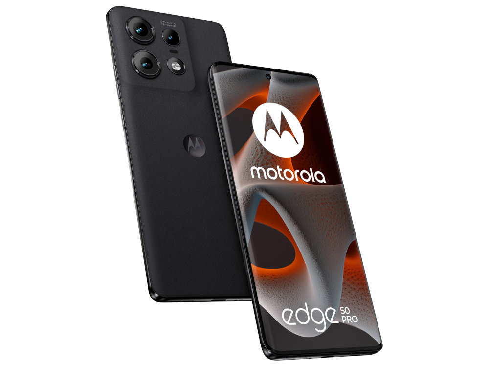 Smartfon MOTOROLA Edge 50 Pro aplikacji Moto Secure zarządzać zabezpieczeniami sieciowymi, kontrolować uprawnienia aplikacji tajny folder
