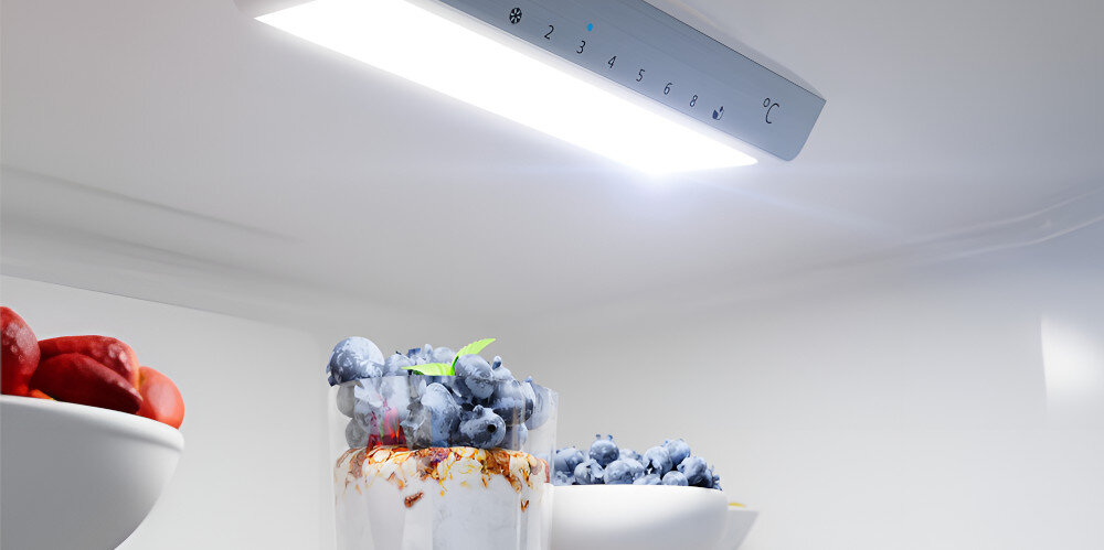 Lodówka HISENSE RM469N4AC oświetlenie LED oszczędność energii