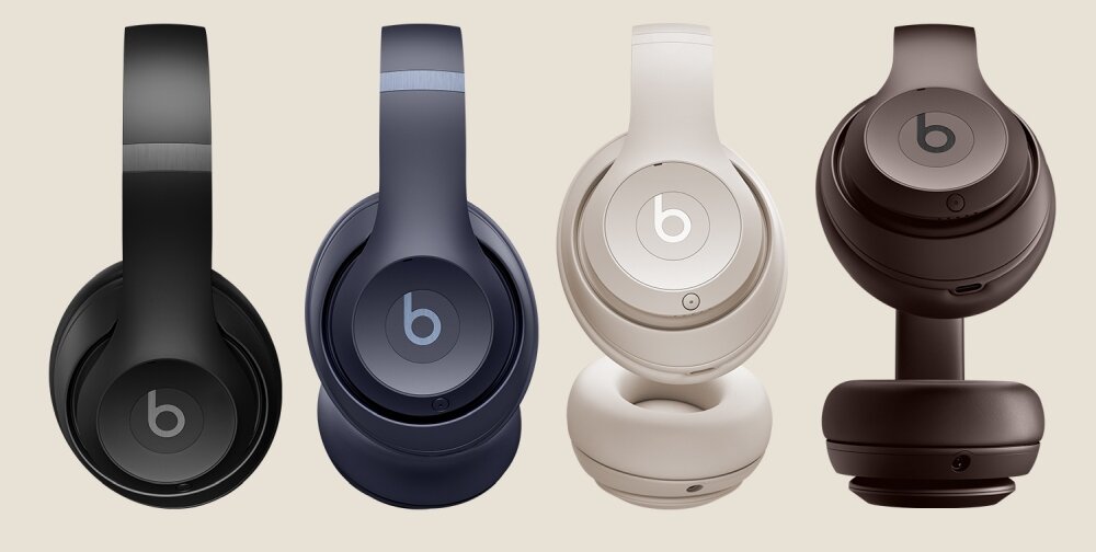 Słuchawki nauszne APPLE Beats Studio Pro ANC design komfort lekkość dźwięk jakość wrażenia słuchowe ergonomia lekkość sport aktywność podróże czas pracy działanie akumulator