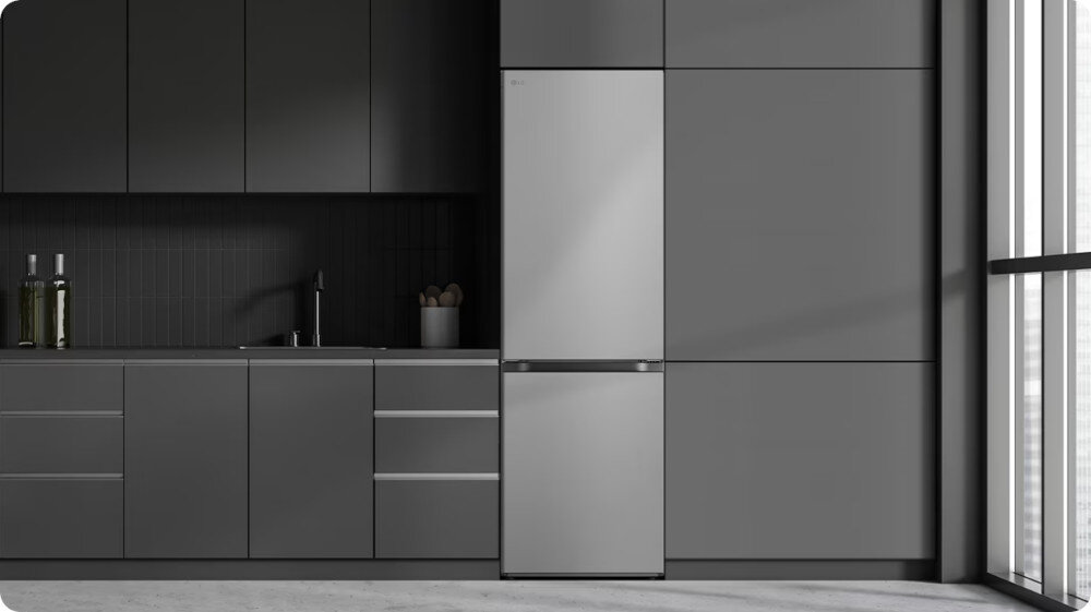 LODÓWKA LG GBV22L0EPY elegancki styl płaska konstrukcja zabudowa