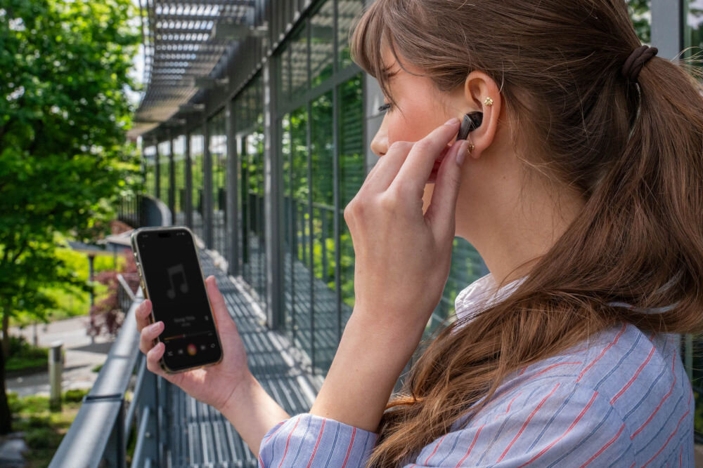 Słuchawki XMUSIC XTW800K pasmo przenoszenia 20 Hz 20 kHz głośność 94dB