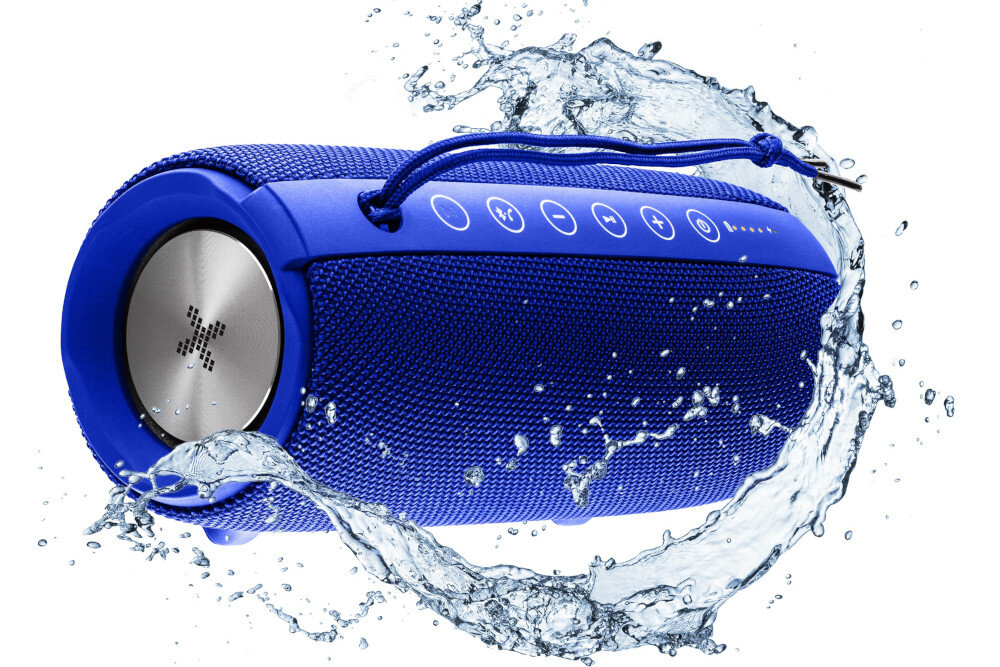 głośnik mobilny XMUSIC BTS800 - design odporny na zachlapanie