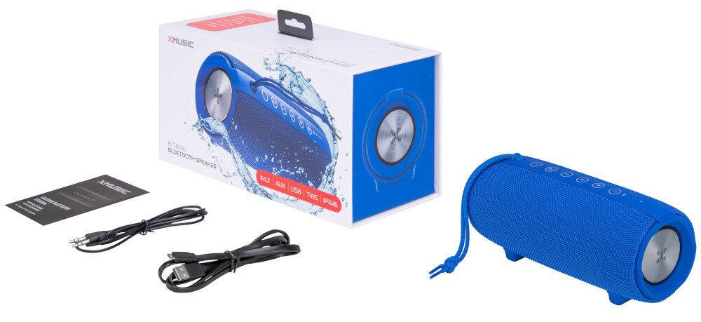 głośnik mobilny XMUSIC BTS800 - mikrofon