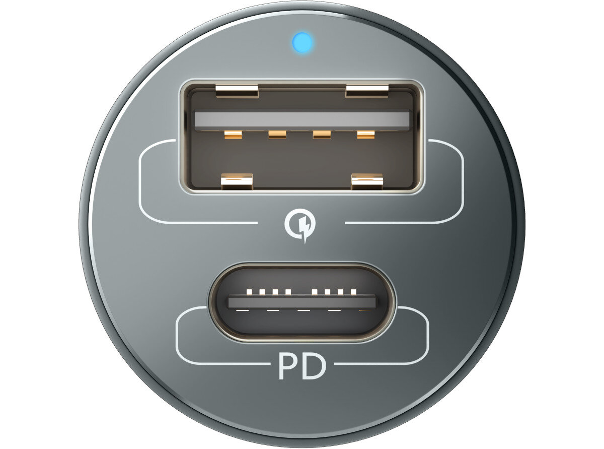 Ładowarka samochodowa 3MK Hyper Car Charger 100W Czarny dw urzadzenie