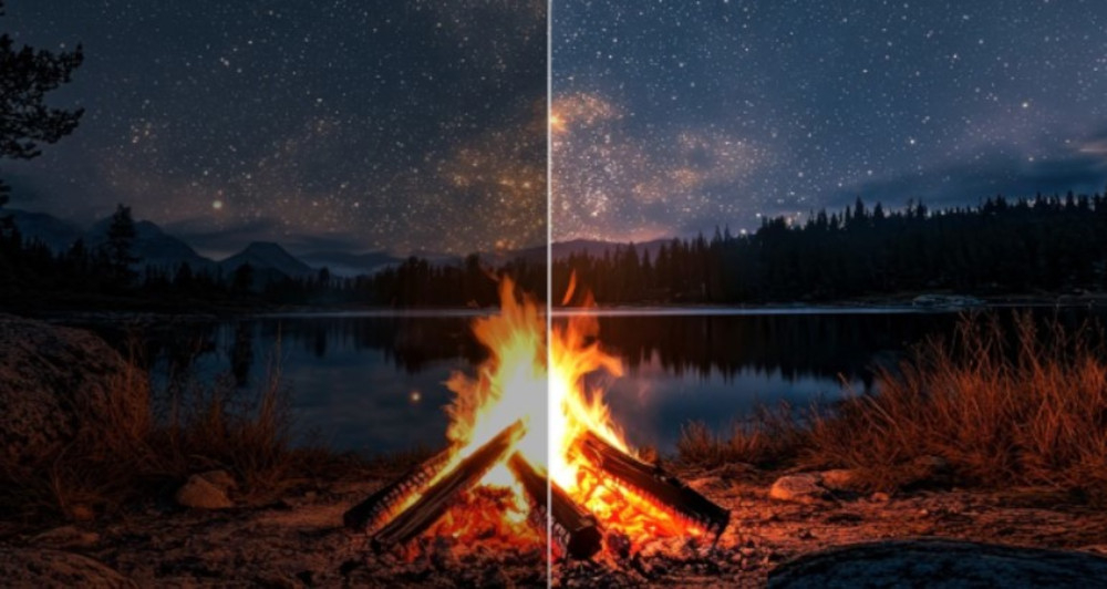 Telewizor LG 77C5ELB - Jasny obraz, obraz podzielony na jasny i ciemniejszy obraz, Brightness Booster