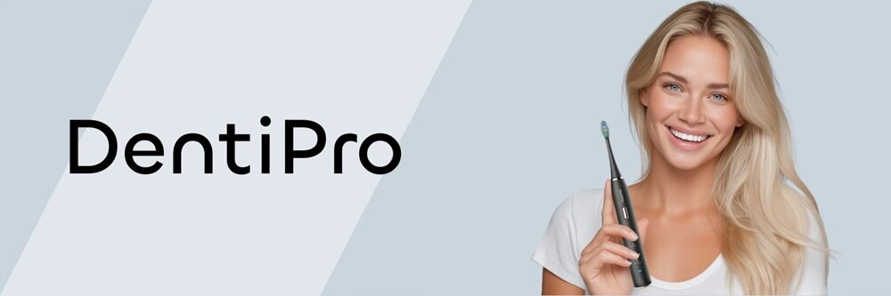 Szczoteczka soniczna ALPHA DentiPro STB-04 Czarny kv początek opisu