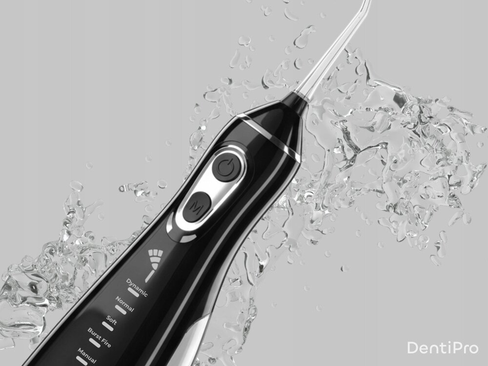 Irygator ALPHA DentiPro SWF-06 wodoodporna konstrukcja, bezpieczne użytkowanie, inteligentny timer
