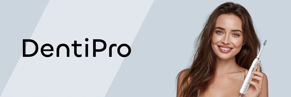 Szczoteczka soniczna ALPHA DentiPro STB-05 Biały kv początek opisu