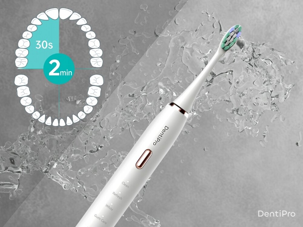 Szczoteczka soniczna ALPHA DentiPro STB-05 Biały