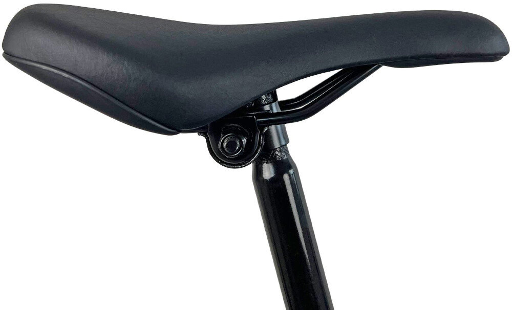 Rower górski MTB INDIANA X-Pulser 2.7 M19 26 cali męski Czarno-żółty siodełko na białym tle widoczne z boku siodełko DDK D5311 wygoda ergonomiczna konstrukcja lepiej dopasowuje się do pozycji użytkownika ograniczając uczucie zmęczenia i poprawiając komfort jazdy stalowa sztyca siodełka SOVEREIGN o średnicy 27,2 mm i długości 350 mm stabilne podparcie precyzyjne dopasowanie wysokości siedziska