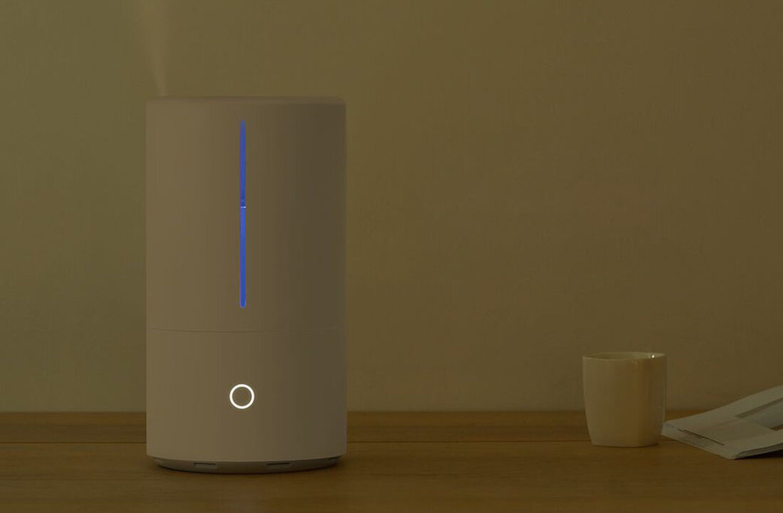 Nawilzacz ultradzwiękowy XIAOMI Mi Smart swiatlo UV-C duzy zbiornik na wode pojemnosc 4,5l czas pracy