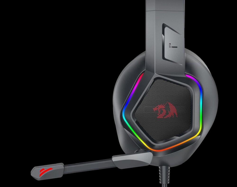 Słuchawki REDRAGON Medea H280 design komfort lekkość dźwięk jakość wrażenia słuchowe ergonomia lekkość sport aktywność podróże czas pracy działanie 