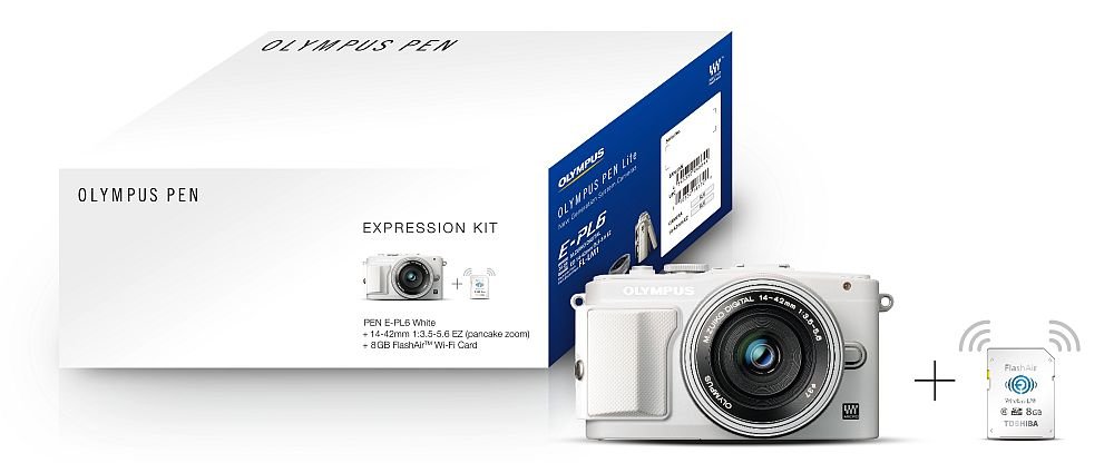 aparat olympus PEN E-PL6 procesor mocowanie obiektyw
